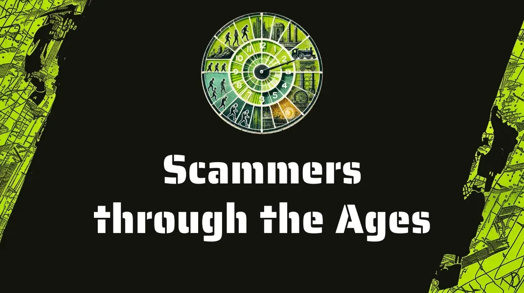Cover image for Scammers through the Ages