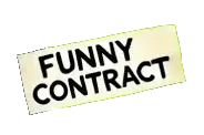 funny contract sign